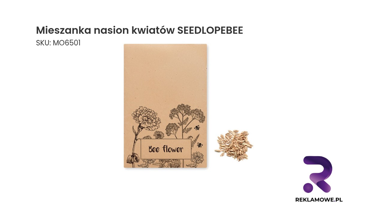 Mieszanka różnych nasion kwiatów przyjaznych dla pszczół SEEDLOPEBEE