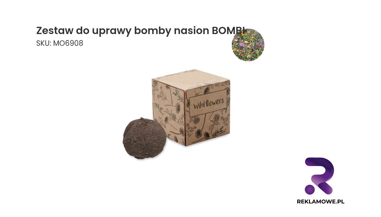 Zestaw do uprawy bomby nasion BOMBI