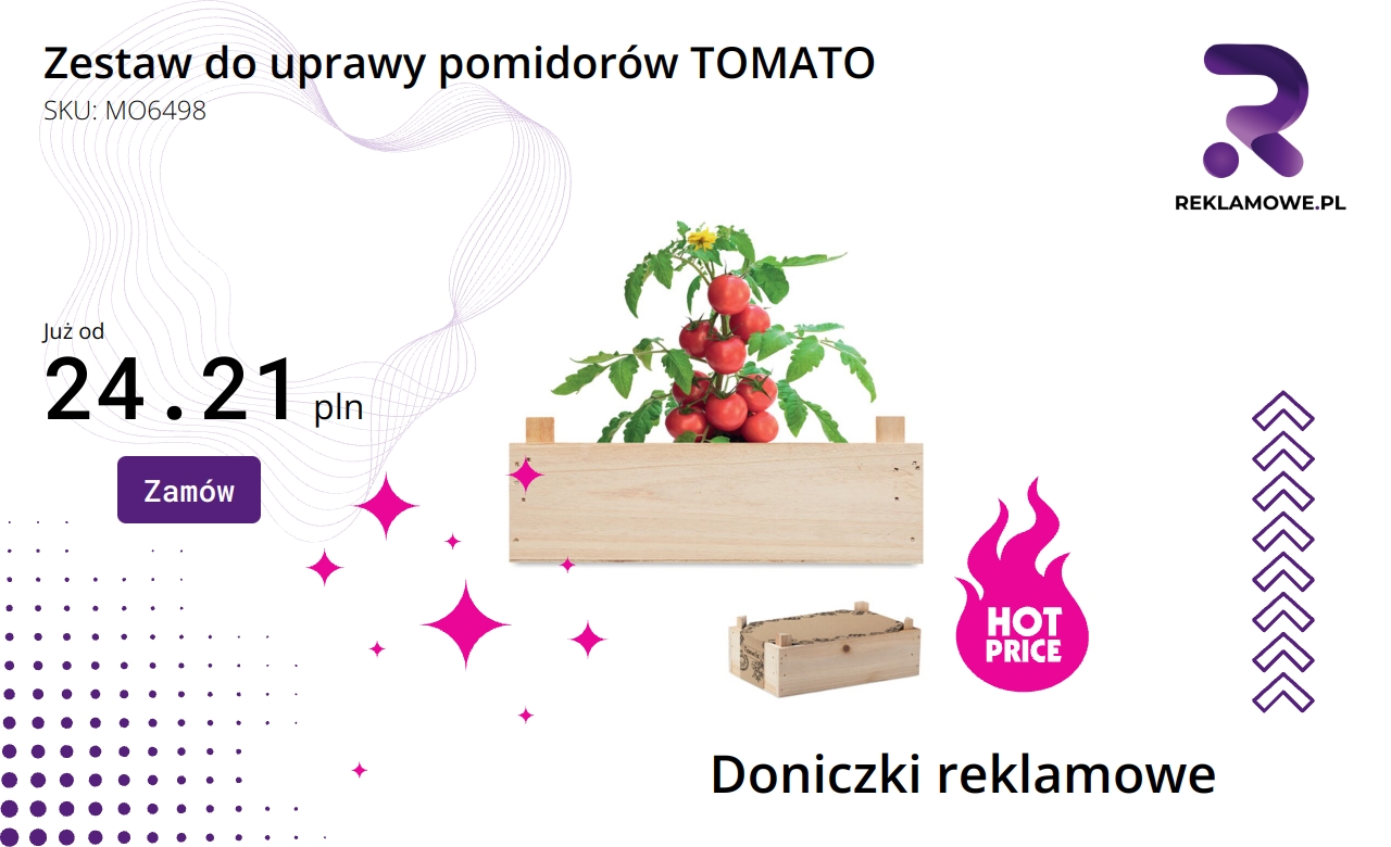 Zestaw do uprawy pomidorów TOMATO