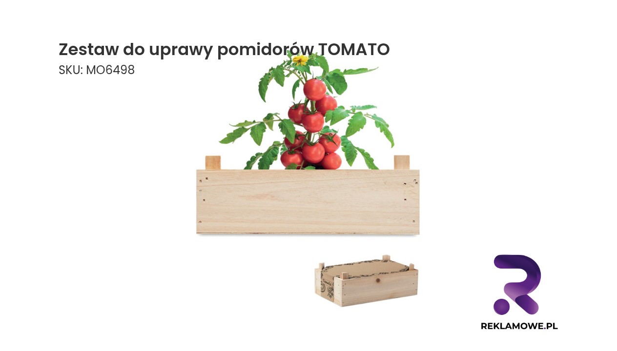 Zestaw do uprawy pomidorów TOMATO Zestaw do uprawy pomidorów TOMATO – zestaw do samodzielnej hodowli pomidorów